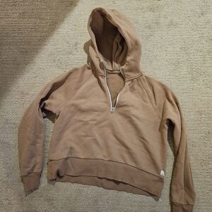 Vuori Brown Hooded Sweatshirt